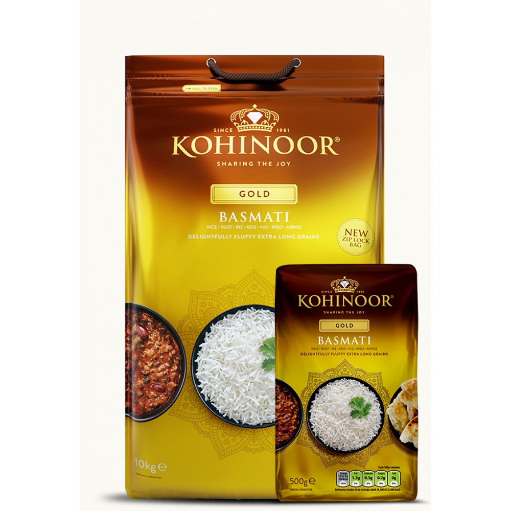 Kohinoor Gold Basmati Rice Online at Best Price. IndusFresh.co.uk for Indian and Asian groceries